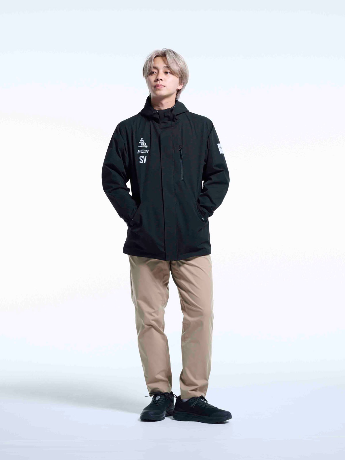 スボルメ　ボンディングロングパンツ（ブラック）Lサイズ ウェア,パンツ SVOLME