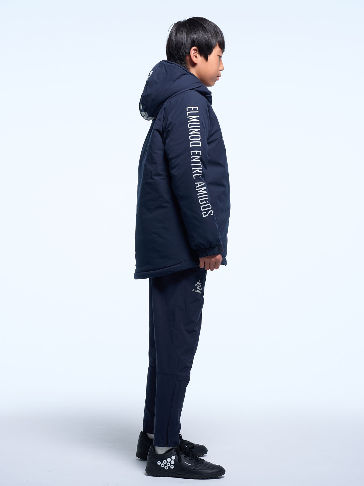 新品スボルメ発熱中綿ハーフコート　XL ネイビー 新品スボルメ発熱中綿ハーフコート XL ネイビー 発熱中綿ハーフコート