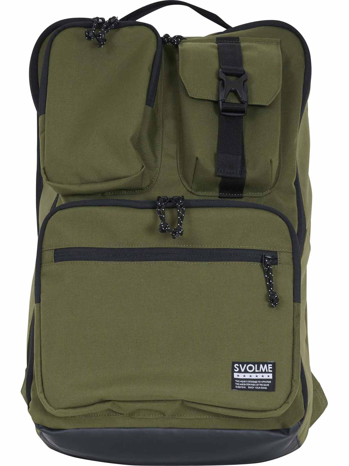 muva 可愛い スモールバックパック マルチポケット Amazon.co.jp