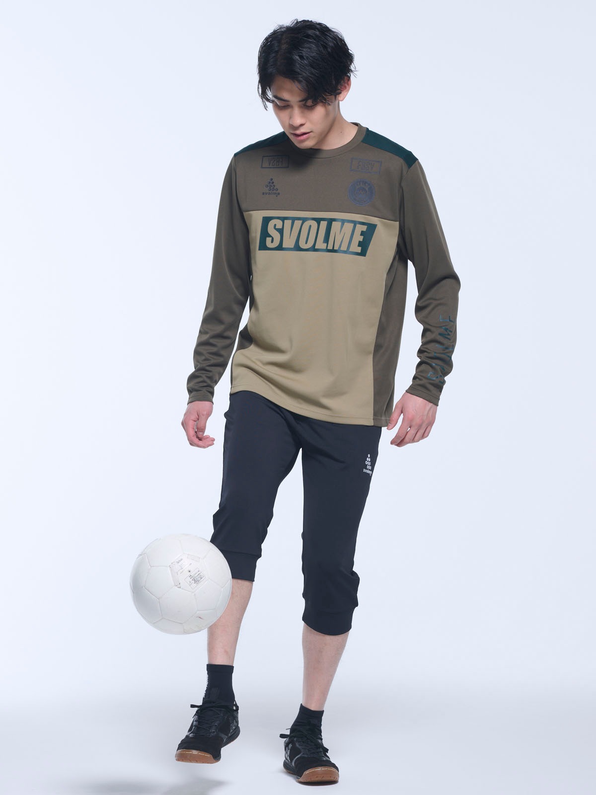 SVOLME のびのびストレッチパンツ XL ネイビー 4_000000002091.jpg?1692175869
