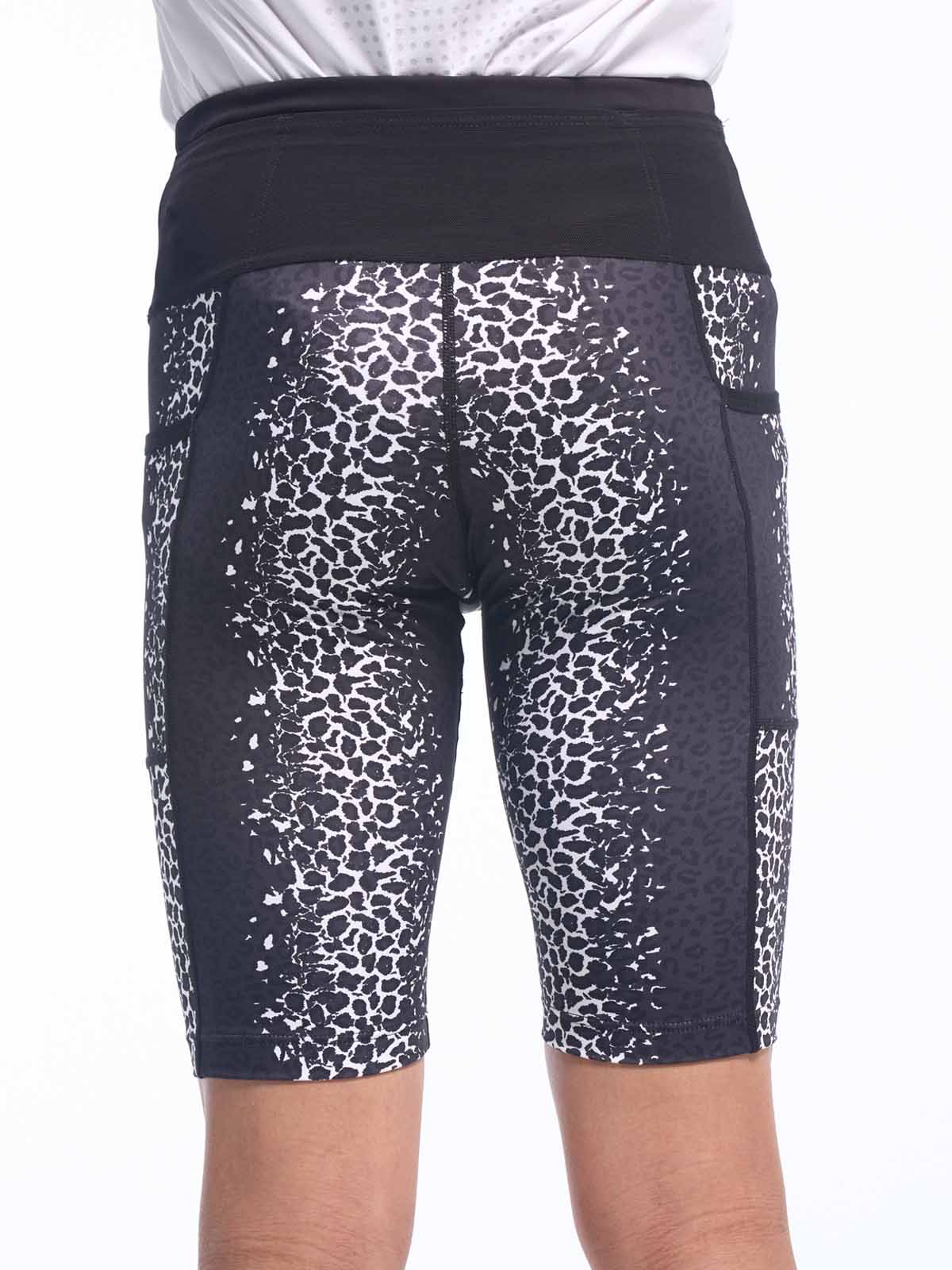 LEOPARDマルチポケットミドルスパッツ<br>(2カラー) NEW,RUNNING SVOLME