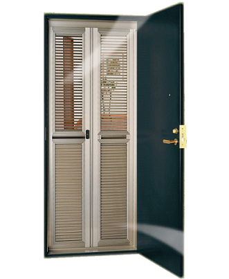 マンション用 高級玄関網戸 by コーナン