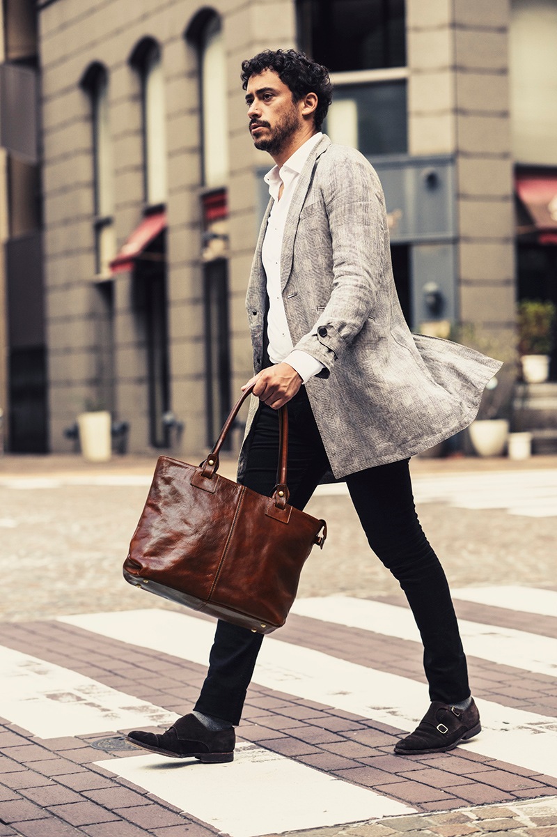 Italian Leather Tote