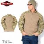 TRU-SPECʥȥ롼ڥå 1/4 ZIP COMBAT SHIRT Хåȥ 