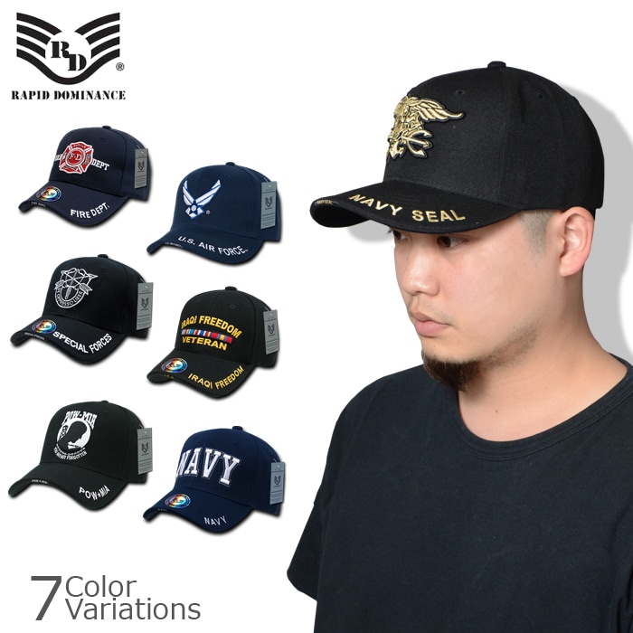 RAPID DOMINANCE キャップ 2点セット NAVY SEAL他 000000004829_HPXaDw5.jpg