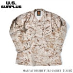 U.S SURPLUSUSץ饹 Ʒ MARPAT DESERT FIELD JACKET USED 