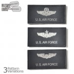 MILITARY GOODS�ʥߥ꥿�꡼���å��� U.S. AIR FORCE PATCH �ѥ����åȾ� �٥륯���դ� �ڥ᡼���ء� 