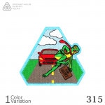 PDW 8 Bit Hopper Morale Patch PDWPA315ڥ᡼ء