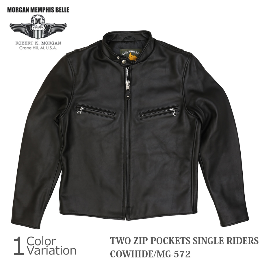 【美品】MORGAN MEMPHIS BELLE ダブルライダース XL 000000007915_asQTxMJ.jpg