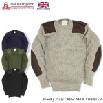 KEMPTON(����ץȥ�) Woolly Pully CREW NECK SWEATER 