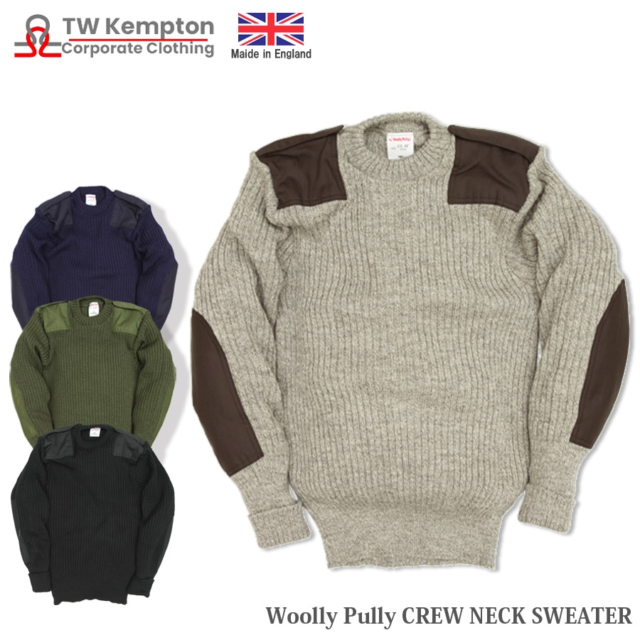 KEMPTON(ケンプトン) Woolly Pully CREW NECK SWEATER 
