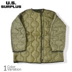 U.S SURPLUS��US�����ץ饹�� �Ʒ�����̤������ M65 �ѡ������� �饤�ʡ� 