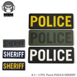 Mil Spec Monkey(�ߥ륹�ڥå���󥭡�) POLICE/SHERIFF 8.5x3 PVC Patch �ڥ᡼���ء�