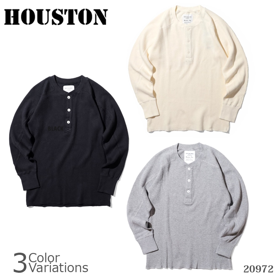 HOUSTON 20972 HEAVY THERMALロングスリーブTシャツ HOUSTON 
