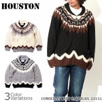 HOUSTONʥҥ塼ȥ COWICHAN KNIT CARDIGAN  ˥å ǥ 22151