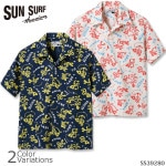 SUN SURFʥ󥵡ա COTTON RIPSTOP OPEN SHIRT SAILOR MOKU STARS SS39280