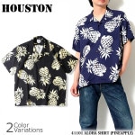 HOUSTON ALOHA SHIRT PINEAPPLE ϥ 41101