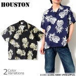 HOUSTONʥҥ塼ȥ ALOHA SHIRT PINEAPPLE ϥ 41101