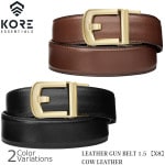 KORE ESSENTIALS COW LEATHER GUN BELT X8 