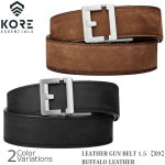 KORE ESSENTIALS BUFFALO LEATHER GUN BELT X9 