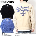 HOUSTONʥҥ塼ȥ CORDUROY EMBROIDERY JACKET (CLASSIC) ǥ ɽ㥱å 51449