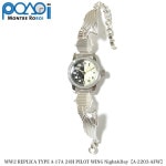 MONTRE ROROI M.R.C. WATCH CO. WW2 REPLICA TYPE A-17A 24H PILOT WING Night&Day 24ɸ A-2203-AFW