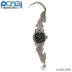 MONTRE ROROI M.R.C. WATCH CO. WW2 REPLICA TYPE A-17 PILOT WING ѥåȥå С֥쥹åȥХ A-2205-AFW