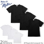 Miller 3P Panel-rib Crewneck Tee GS_132C