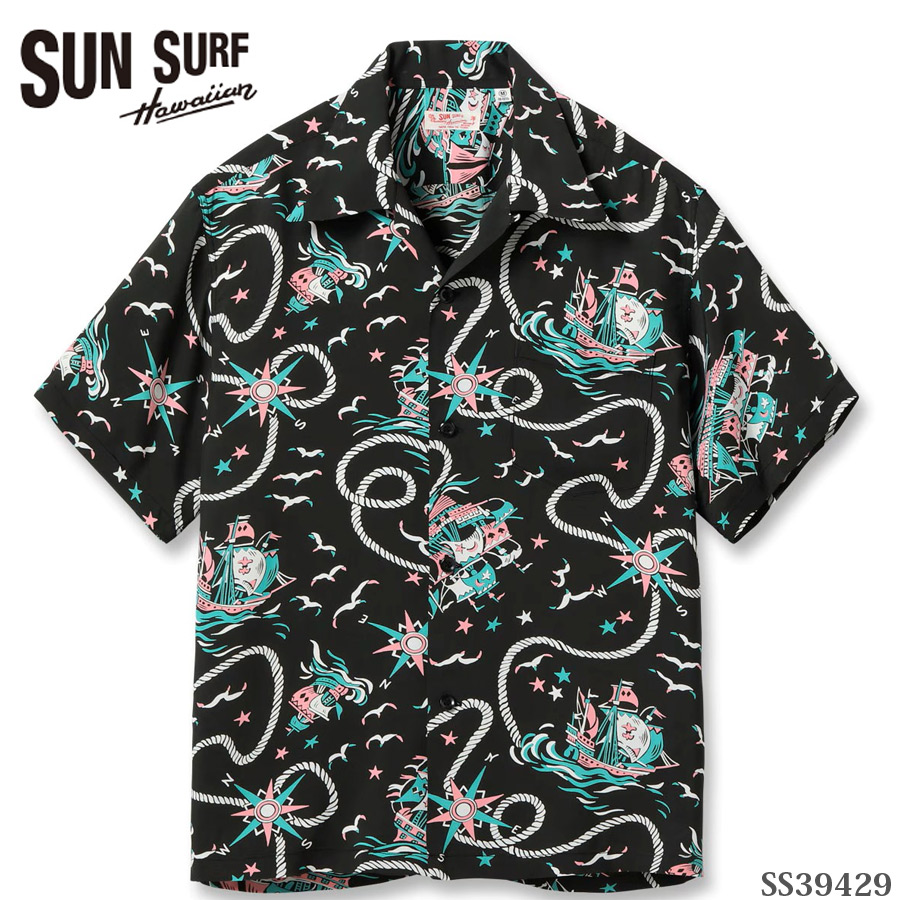 SUN SURF（サンサーフ） RAYON HAWAIIAN SHIRT “AGE OF DISCOVERY” SS39429