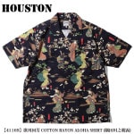 HOUSTON ˧ COTTON RAYON ALOHA SHIRT (Ƿī̸) 41169