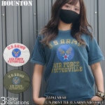 HOUSTON MESH C/N PRINT TEE (U.S.ARMY AIR FORCE) 22294ڥ᡼ء