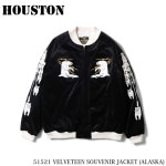 HOUSTON VELVETEEN SOUVENIR JACKET (ALASKA) / ٥˥㥱å 51521
