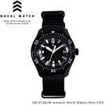 NAVAL WATCH MIL.-05 BK/BK Automatic ROYAL Military Diver TYPE 