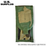 U.S SURPLUS Ʒ̤ѥ쥮顼 M4 DOUBLE MAGAZINE CQB POUCH ڥ᡼ء