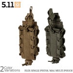 5.11 Tactical FLEX SINGLE PISTOL MAG MULTI POUCH #56831 ڥ᡼ء
