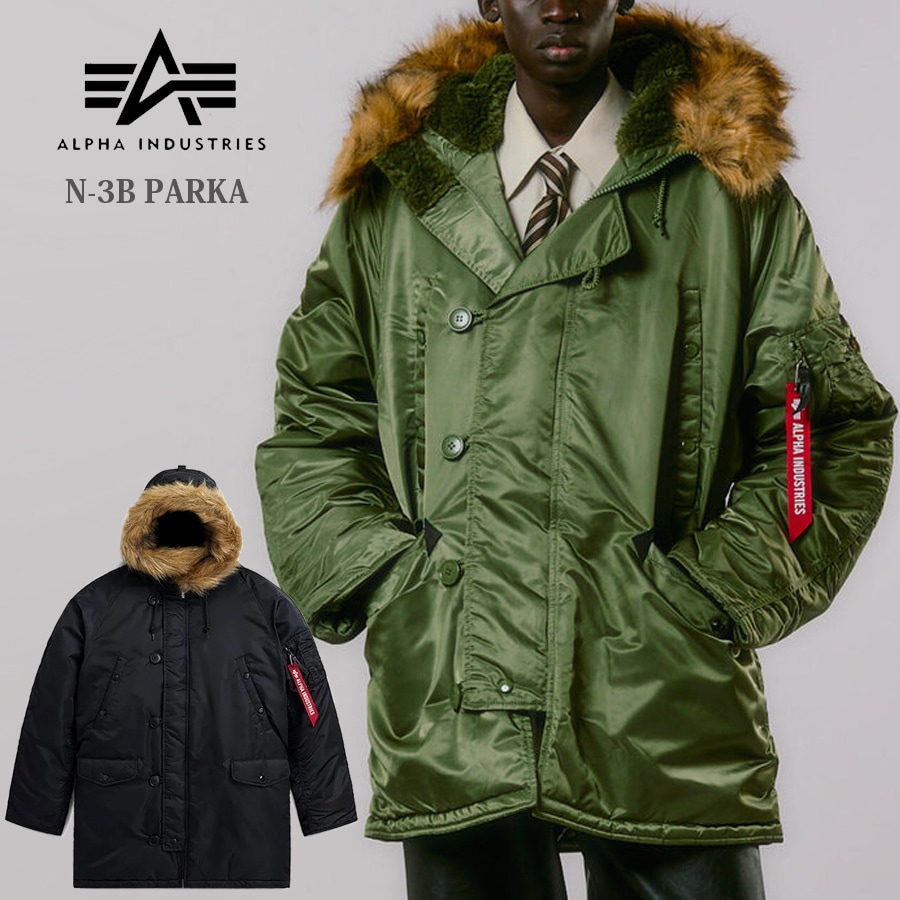 たっくん様希少✨アルファインダストリーズ×Selframe 別注 N-3B M ミリタリーショップ専門店 SWAT | ALPHA INDUSTRIES INC. N-3B PARKA