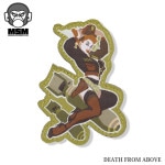 Mil Spec Monkey(�ߥ륹�ڥå���󥭡�) DEATH FROM ABOVE �ǥ����ե��ࡦ���Х� �ѥå� 