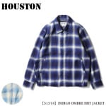 HOUSTON INDIGO OMBRE HBT JACKET ����ǥ��� ����֥졼�����å� �إ��ܡ���ĥ��� ���㥱�å� 51574
