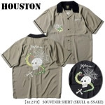 HOUSTON SOUVENIR SHIRT (SKULL & SNAKE) �����٥˥������ 41279 