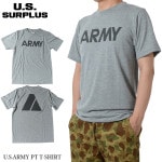 U.S SURPLUS��US�����ץ饹�� ARMY PT Ⱦµ T����� �ڥ᡼���ء�