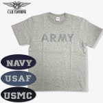 CAB CLOTHING�ʥ���� ���������󥰡� ��ARMY/NAVY/USMC/USAF" ����ꥫ�� �ץ��� Ⱦµ T����� �ڥ᡼���ء�