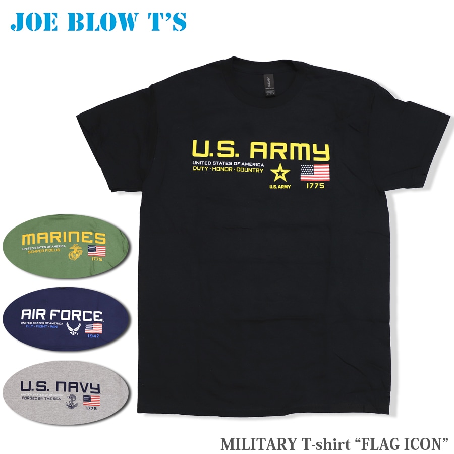 JOE BLOW T'S FLAG ICON T-SHIRT 【メール便】
