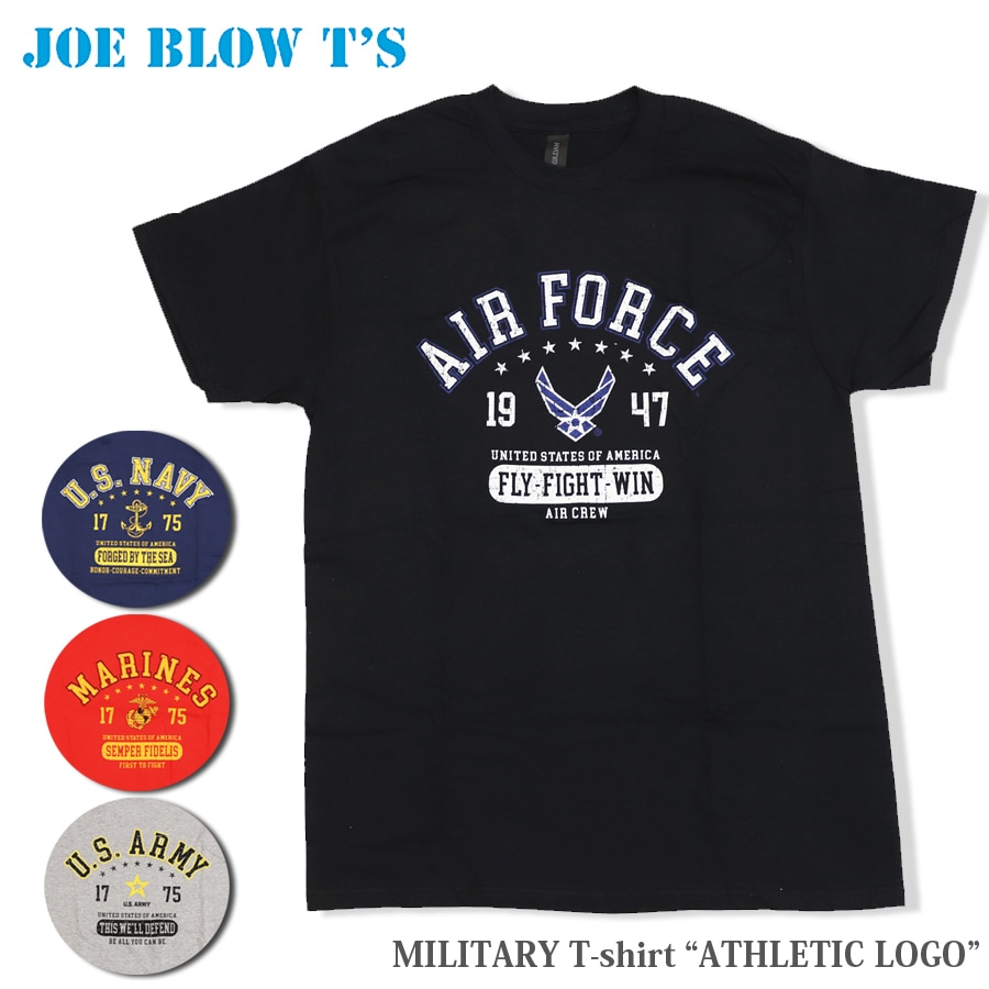 JOE BLOW T'S ATHLETIC LOGO T-SHIRT 【メール便】