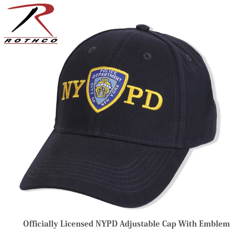 ROTHCO（ロスコ） Officially Licensed NYPD Adjustable Cap With Emblem 