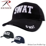 ROTHCO�ʥ������� Deluxe Low Profile Cap ��SWAT / POLICE�� 