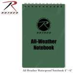 ROTHCO�ʥ������� All-Weather Waterproof Note 4��6 �ڥ᡼���ء�