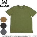 KIDON COMBED COTTON MILITARY COLOR TRAINING T-SHIRT �ڥ᡼���ء�