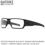 GATORZ�ʥ����������� SPECTER / ANSI Z87.1+MILSPEC Cerakote Blackout Ballistic Inferno Photochromic w/Anti-fog Ĵ����� GZ-08-404