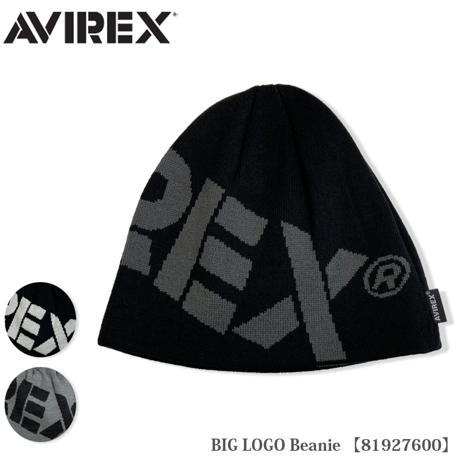 AVIREX(アビレックス) BIG LOGO ビーニー 81927600【メール便】