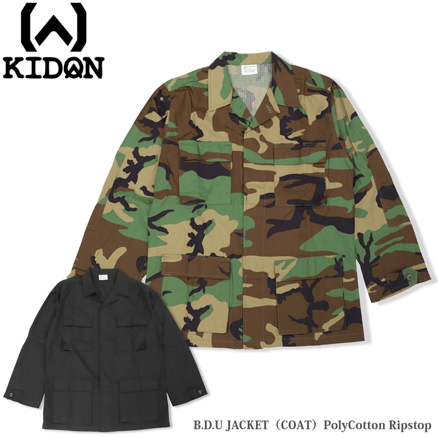 KIDON B.D.U JACKET（COAT）PolyCotton Ripstop 